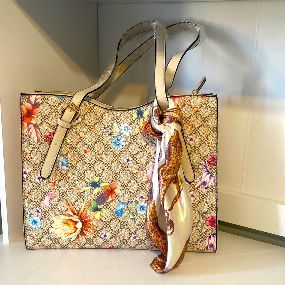 Floral Shoulder Bag with Satchel ✨ Brand New ✨